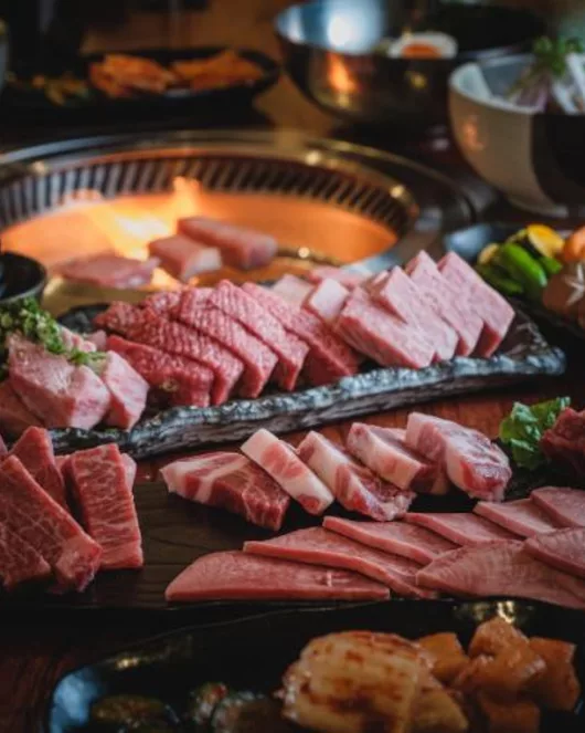 和牛燒肉竹套餐